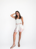 Garden Party Belted Shorts