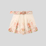 Garden Party Belted Shorts
