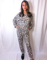 On The Spot Leopard Joggers