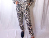 On The Spot Leopard Joggers