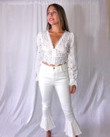 Eyelet Top