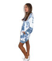 Tie Dye Sweatshirt Dress