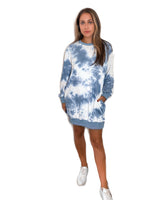 Tie Dye Sweatshirt Dress