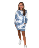 Tie Dye Sweatshirt Dress