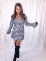 She Means Business Blazer Dress