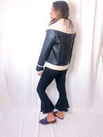 Shearling Moto Jacket