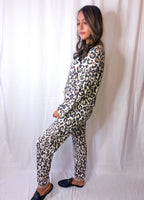 On The Spot Leopard Joggers